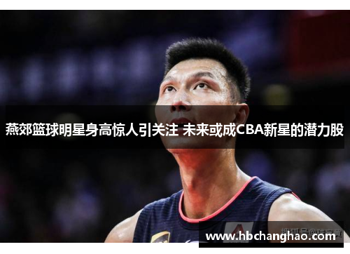 燕郊篮球明星身高惊人引关注 未来或成CBA新星的潜力股